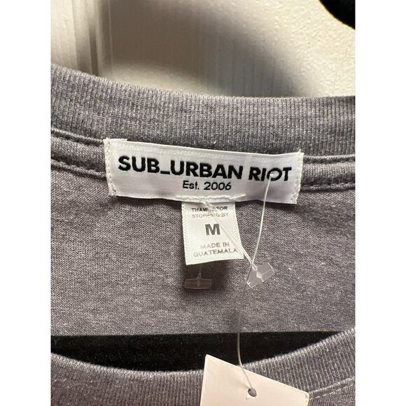 NEW Sub_Urban‎ Riot | Red White Blue Gray Shirt Sz M - Picture 2 of 4